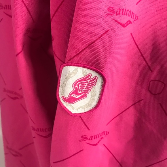 SauconyPink Full-ZipRunning/Cycling Jacket - Picture 5 of 7